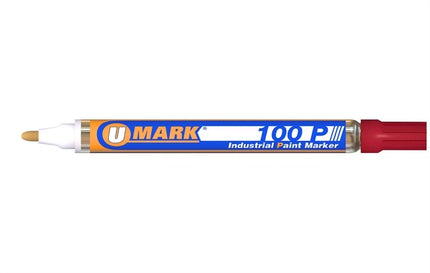 U-Mark - 100P Industrial Paint Marker (Pack of 12)