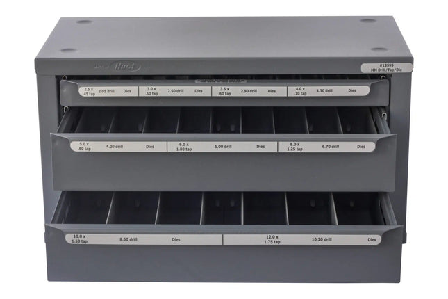 HUOT 13595 METRIC TAP/DRILL DISP.