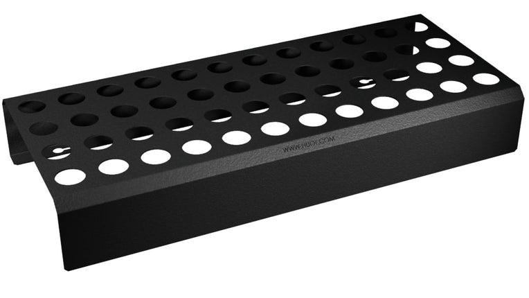 HUOT 14657 Swiss Collet Rack, 1.495" Hole Size, Capacity 48