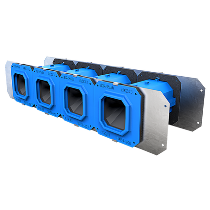 STI - NEZDP433 EZ Path Smoke & Acoustical Pathway 4 Gang Kit