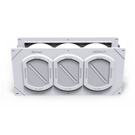 STI - NEZD344-W EZ Path Series 44NEZ Smoke and Acoustical Pathway (White) 3 Gang Kit (16" (406mm) Wall Studs)