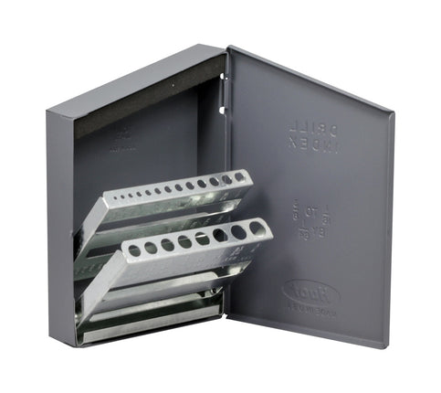 HUOT 11350 1/16" To 3/8" x 64ths Stub Drill Index