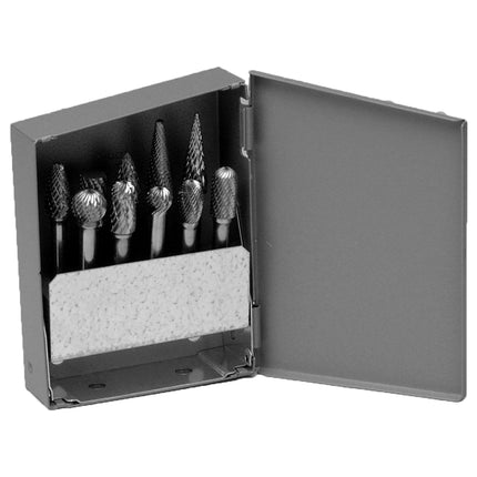 HUOT 15035 1/4" Shank Carbide Burs 10 Capacity