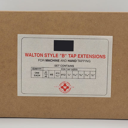 Walton - 40090 #9 Set of Tap Extensions Style B