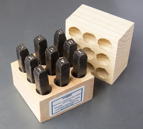 Young Brothers - 00093 - Heavy Duty Number Set 1/32"