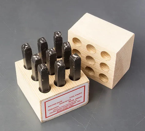 Young Brothers - 08091 - Machine Made Number Set 3/8"