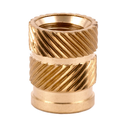 E-Z LOK™ - HI-518-WH Pack of 25 - E-Z Sonic™ Threaded Insert for Plastic - Straight - Flush - 5/16-18