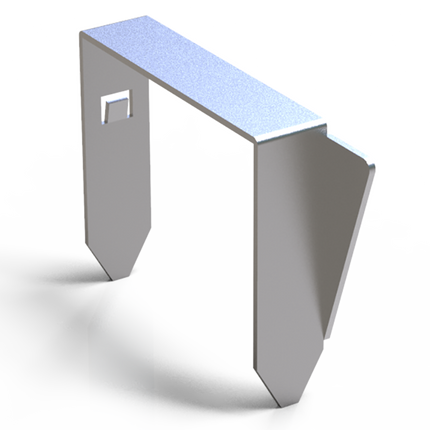 STI - SB2020 Quick Clip Fastener 2" x 2" Saddle Bracket Staple