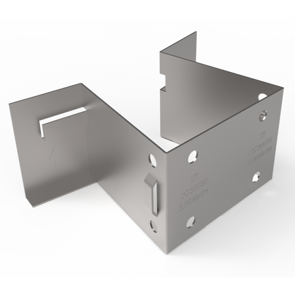 STI - SC30030 Quick Clip "U" Bracket 3" wide Mullion 3" thick Insulation