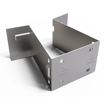STI - SC30040 Quick Clip "U" Bracket 3" wide Mullion 4" thick Insulation
