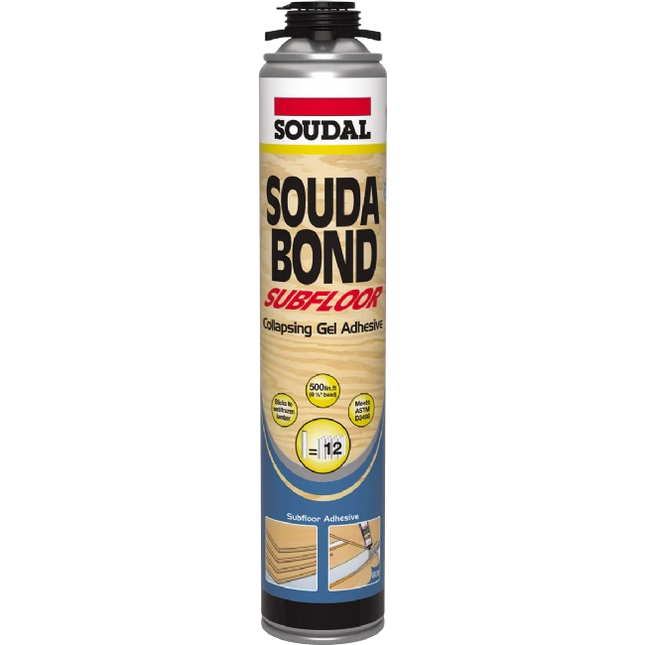 SOUDAL - 137642 SoudaBond Subfloor Collapsing Foam Adhesive