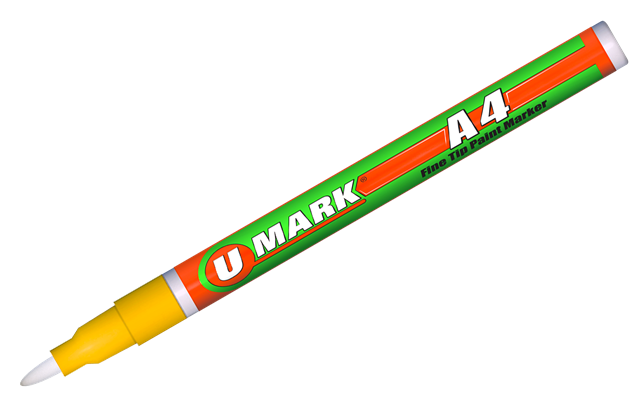 U-Mark - A4 Fine Fine Tip Paint Marker (Pack of 12)