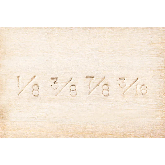 Young Brothers - 06083 - Fractions Heavy Duty 8 Piece Set 1/4"