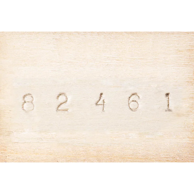 Young Brothers - 09091 - Machine Made Number Set 1/2"