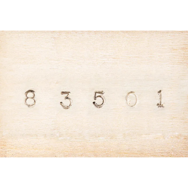 Young Brothers - 01093 - Heavy Duty Number Set 1/16"