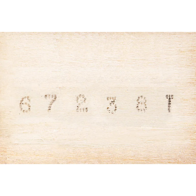 Young Brothers - 03096 - Round Face Dot Number Set 1/8"