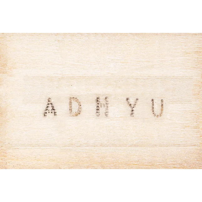 Young Brothers - 07276 - Round Face Dot Letter Set 5/16"