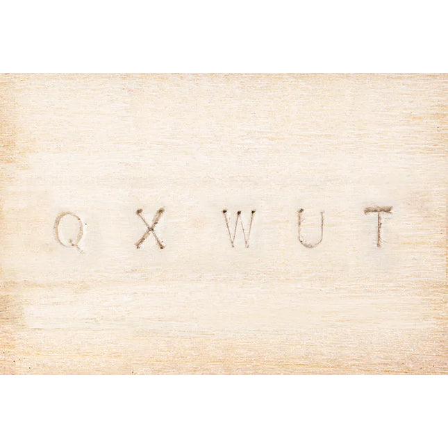 Young Brothers - 05278 - Industrial Letter Set 3/16"