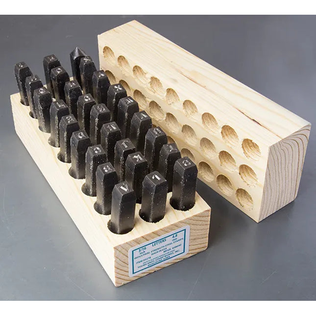 Young Brothers - 06278 - Industrial Letter Set 1/4"