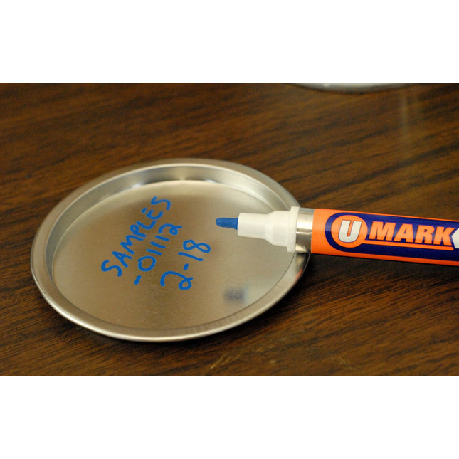 U-Mark - 100P Fine Line Industrial Paint Marker (Pack of 12)