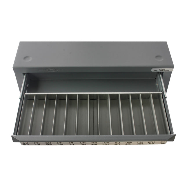 HUOT 13000 1/16" To 1/2" x 64ths Drills, Jobbers Length