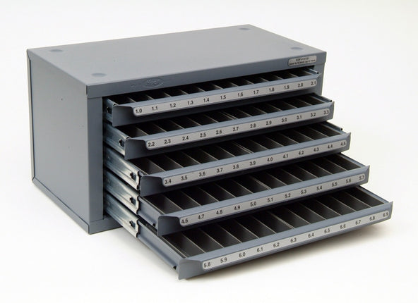 HUOT 13090 Metric Stub 1mm to 6.9mm x 0.1mm Drills