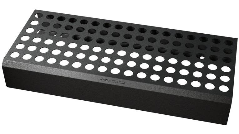 HUOT 14654 Swiss Collet Rack, 1.075" Hole Size, Capacity 102