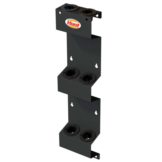 HUOT 14741 Vertical Rack for HSK 40A Taper, Capacity 6