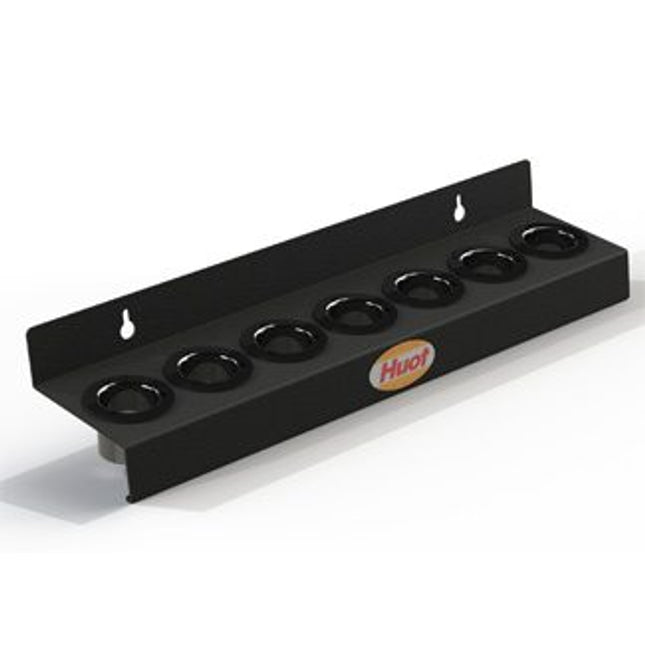 HUOT 14763 Machine/Wall Mount Rack KM63 Taper 7 Capacity