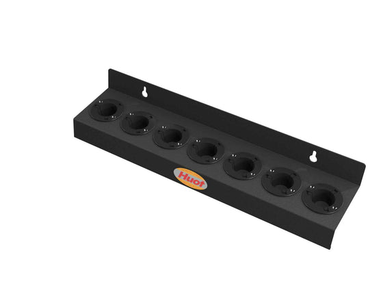 HUOT 14771 Machine/Wall Mount Rack CAT40 Taper 7 Capacity