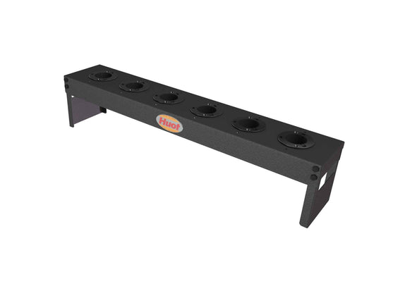 HUOT 14780 Tote Rack CAT40 Taper 6 Capacity