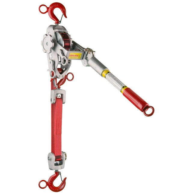 LUG-ALL - 25-B 1 1/2 Ton Web Hoist w/ Hot Stick Rings
