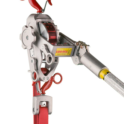 LUG-ALL - 25-B 1 1/2 Ton Web Hoist w/ Hot Stick Rings