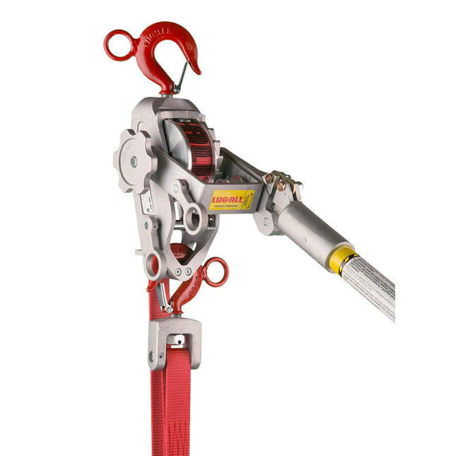 LUG-ALL - 25-B 1 1/2 Ton Web Hoist w/ Hot Stick Rings