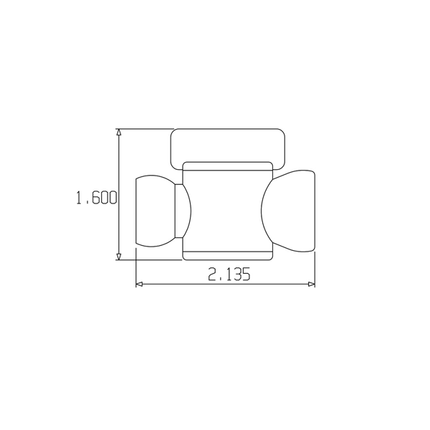 LOC-LINE 39854-G GRAY - 1/2" In-Line Valve for 1/2" System, Pack of 10