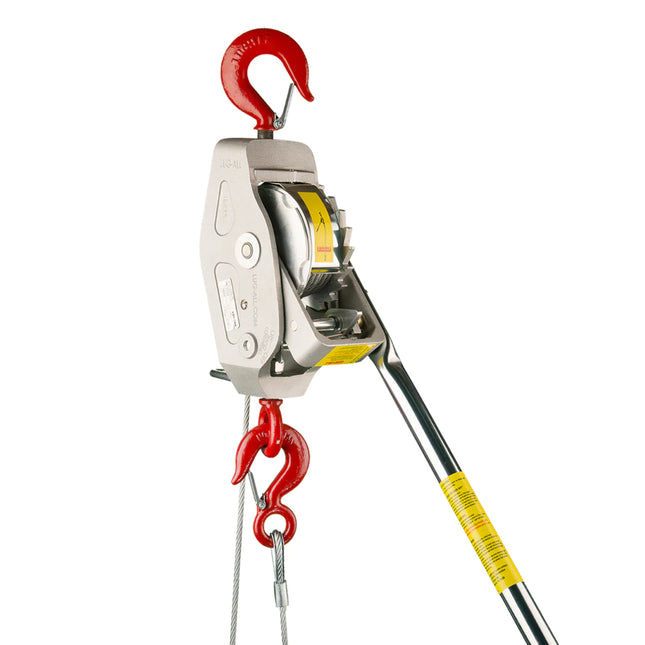 LUG-ALL - 330-RM 1 1/2 Ton Cable Hoist w/ Rapid Lowering
