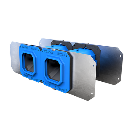 STI - NEZDP233 EZ Path Smoke & Acoustical Pathway 2 Gang Kit