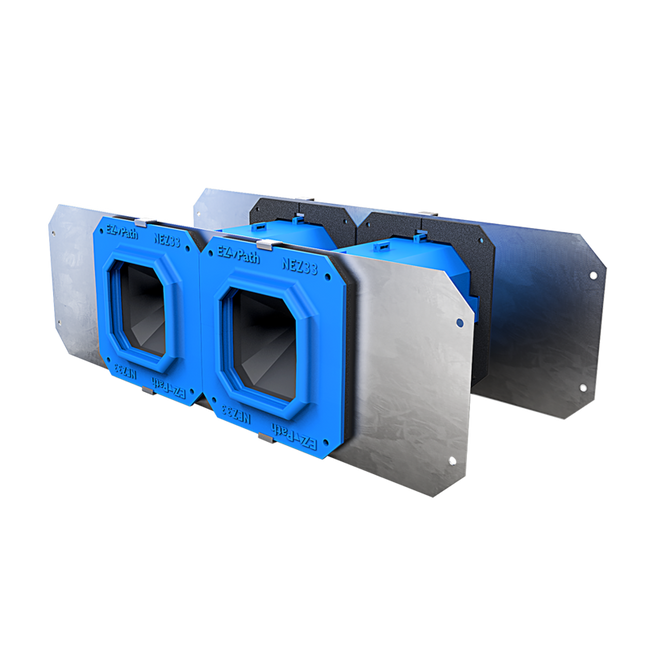 STI - NEZDP233 EZ Path Smoke & Acoustical Pathway 2 Gang Kit