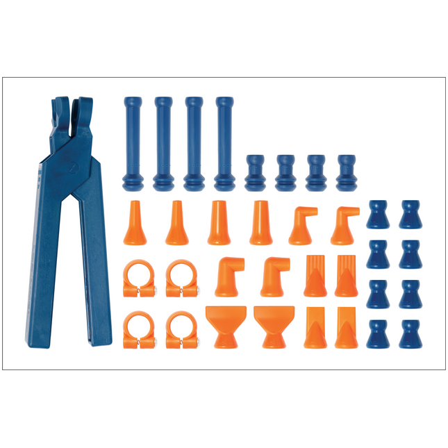 LOC-LINE 40476 15MM Lathe Adapter Kit for 1/4" System