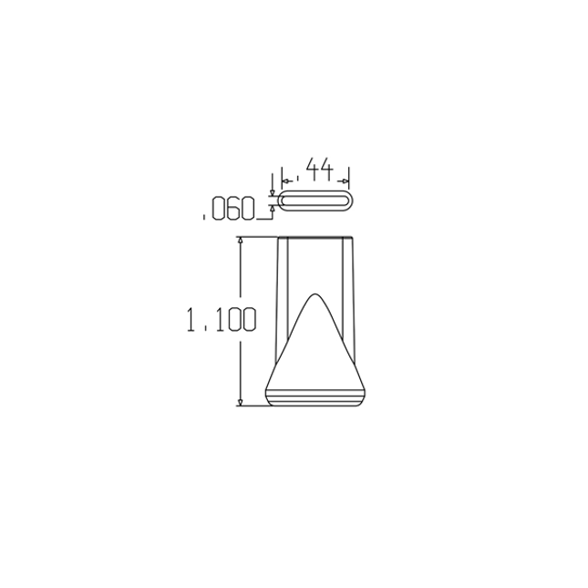 LOC-LINE 41484 Flat Slot 60 Nozzle for 1/4" System, Pack of 4