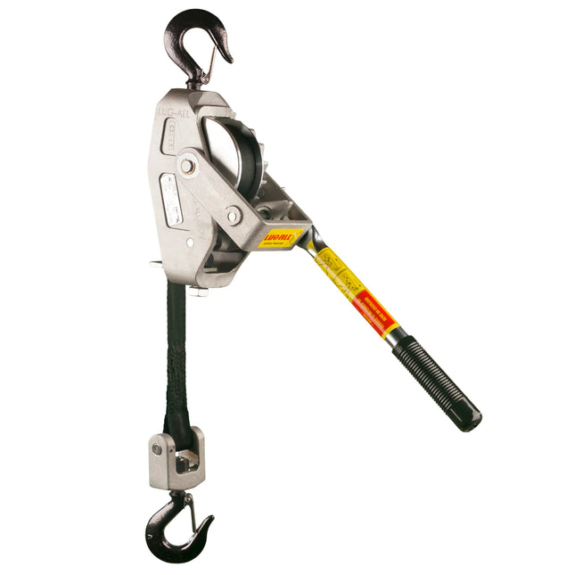 LUG-ALL - 500-I 1/4 Ton Web Hoist w/ Eye Bolts