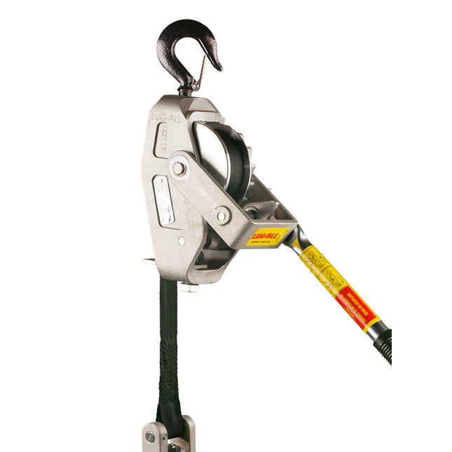 LUG-ALL - 500-I 1/4 Ton Web Hoist w/ Eye Bolts