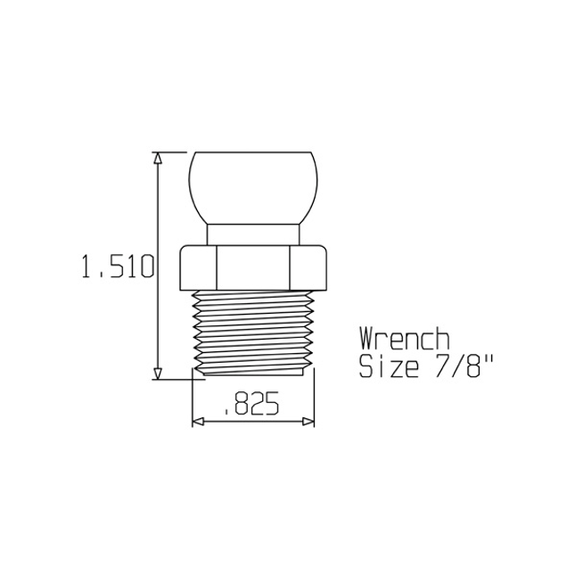 LOC-LINE 59877 1/2" BSPT Connector for 1/2" System, Pack of 50