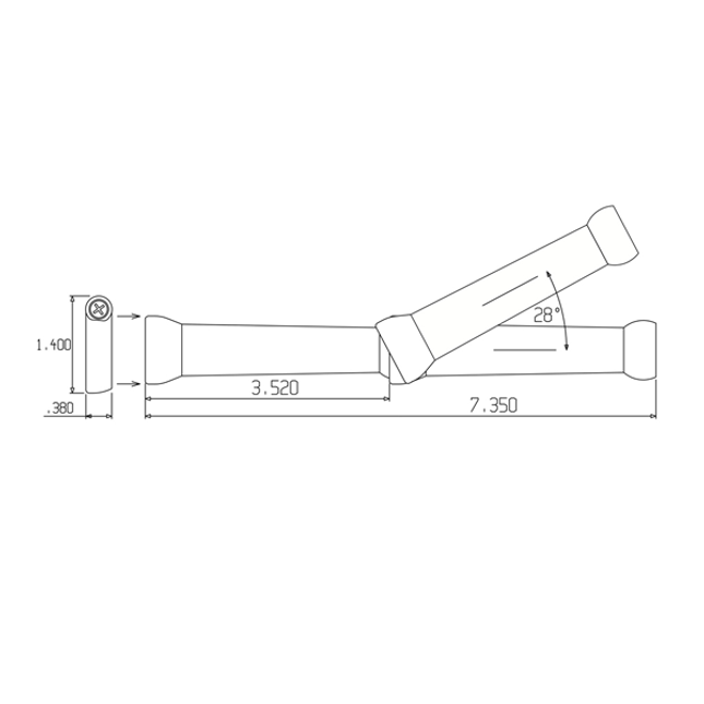 LOC-LINE 51835 1/2" Extended Element Kit for 1/2" System