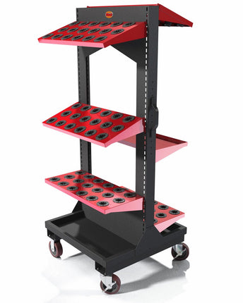 HUOT 55330 Tall ToolScoot Tree CAT30 Taper 90 Capacity