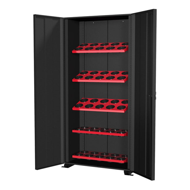 HUOT 55681 Tall Wall Tree Locker HSK100A Taper 50 Capacity