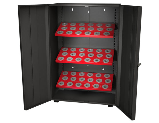 HUOT 55731 Wall Tree Locker CAT30 Taper 54 Capacity