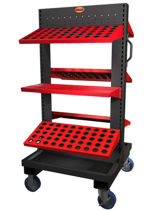 HUOT 55973 ToolScoot Tree R8 Collets 5 Shelves 250 Capacity