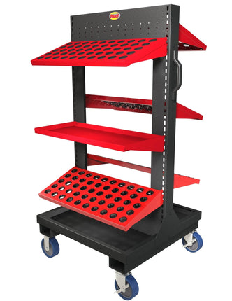 HUOT 55974 ToolScoot Tree 5C Collets 5 Shelves 250 Capacity