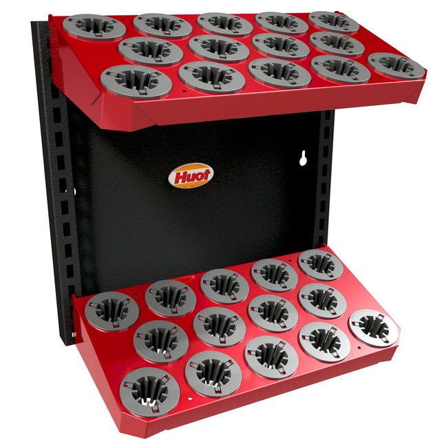HUOT 56730 Machine Mount Rack CAT30 Taper 28 Capacity